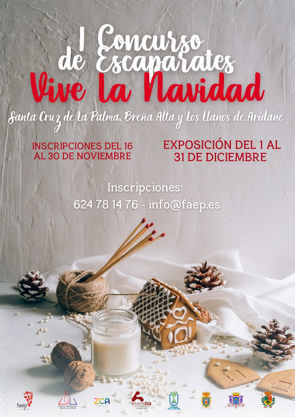 FAEP pone en marcha en Navidad el I Concurso de Escaparates “Vive la Navidad”